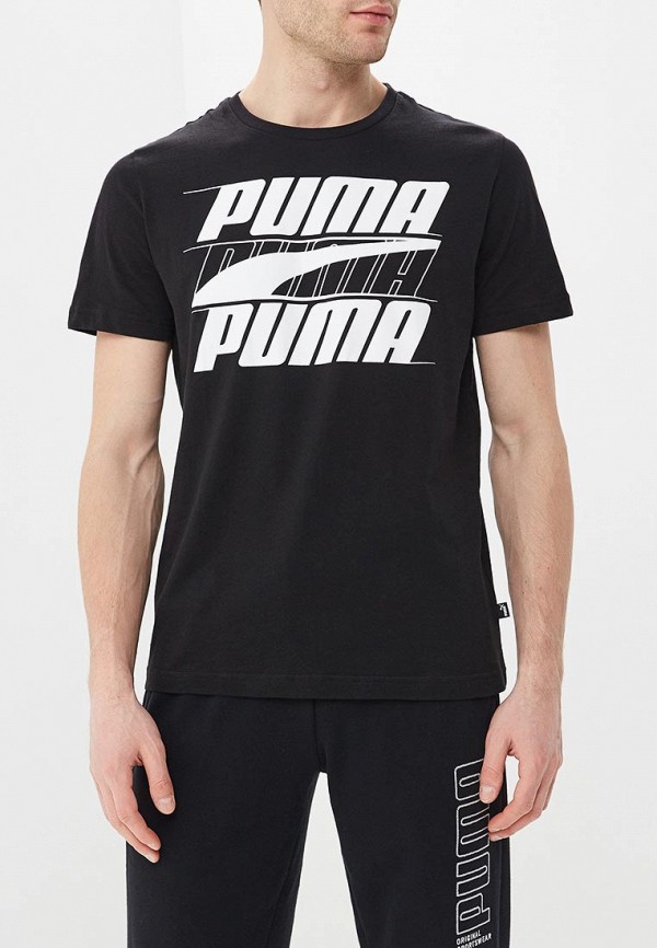 

Футболка PUMA, Rebel Basic Tee, Черный