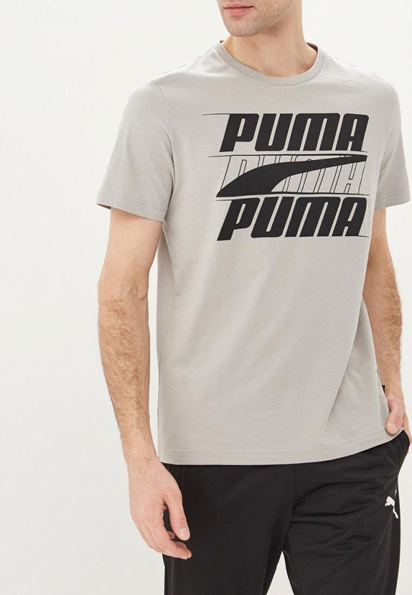 

Футболка PUMA, PUMA PU053EMDZRG3, Серый