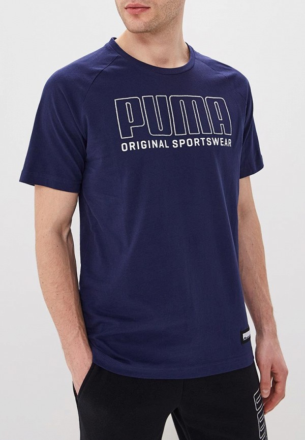 

Футболка PUMA, Athletics Graphic Tee, Синий