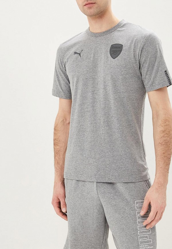 

Футболка PUMA, PUMA PU053EMDZRJ2, Серый