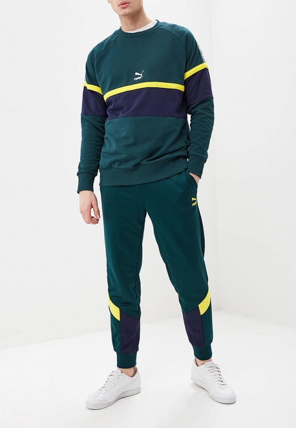 

Брюки спортивные PUMA; PUMA PU053EMDZRM5, Зеленый