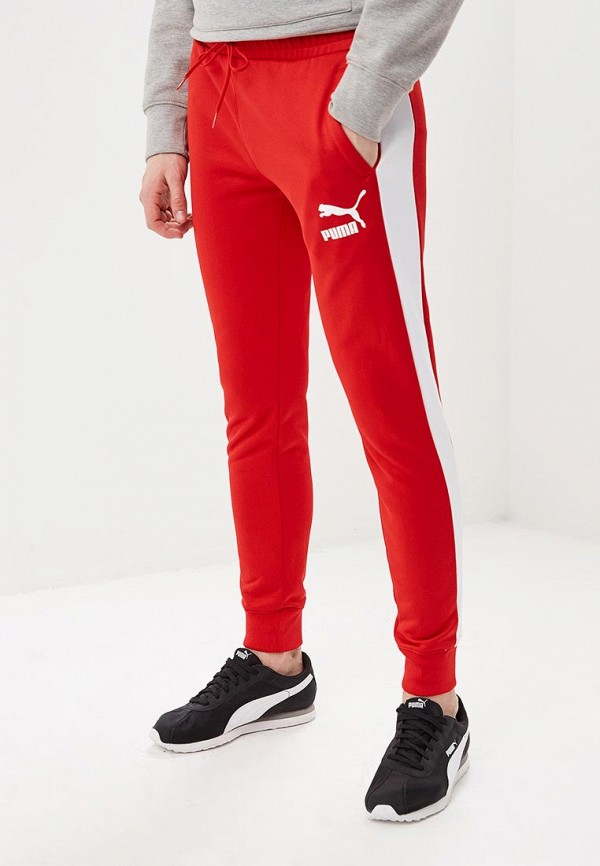 

Брюки спортивные PUMA, Iconic T7 Track Pants PT, Красный