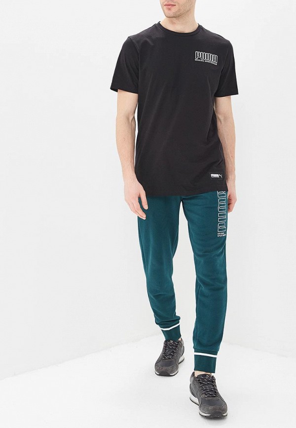 

Брюки спортивные PUMA; PUMA PU053EMDZRQ0, Зеленый