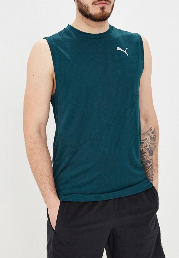 

Майка спортивная PUMA, Ignite Singlet Mono, Зеленый