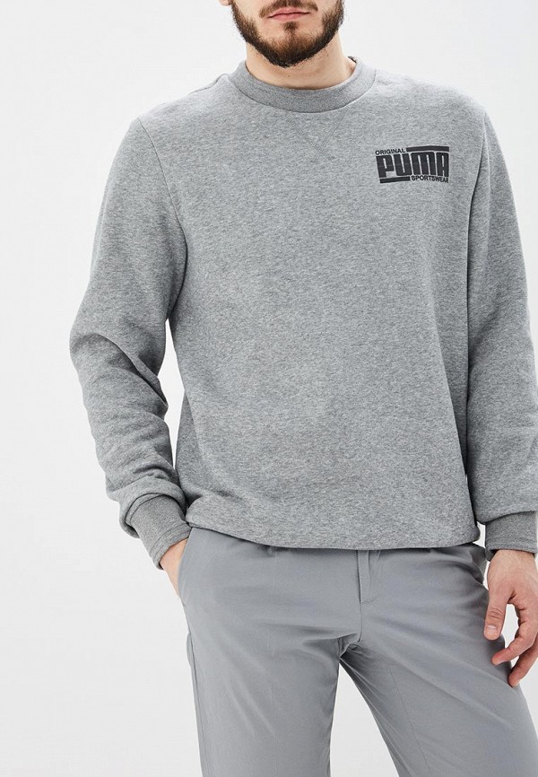 

Свитшот PUMA, Athletics Crew FL, Серый