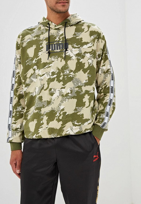 

Худи PUMA, Camo Pack AOP Hoodie Birch-AOP, Зеленый