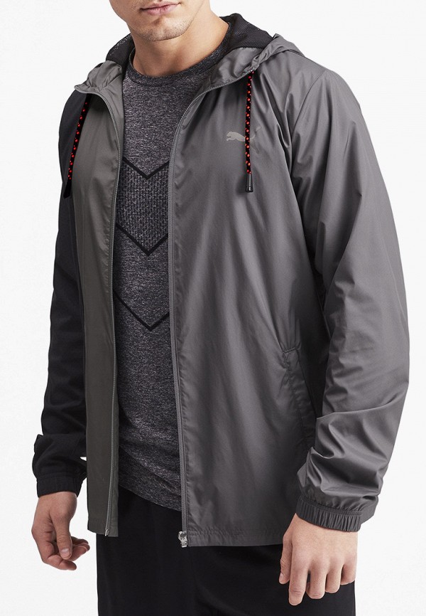 

Ветровка PUMA, Серый, Collective Woven jacket