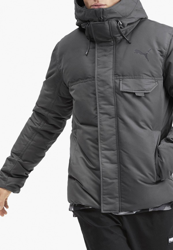 

Пуховик PUMA, Серый, Streetstyle 480 Hooded Down Jacket