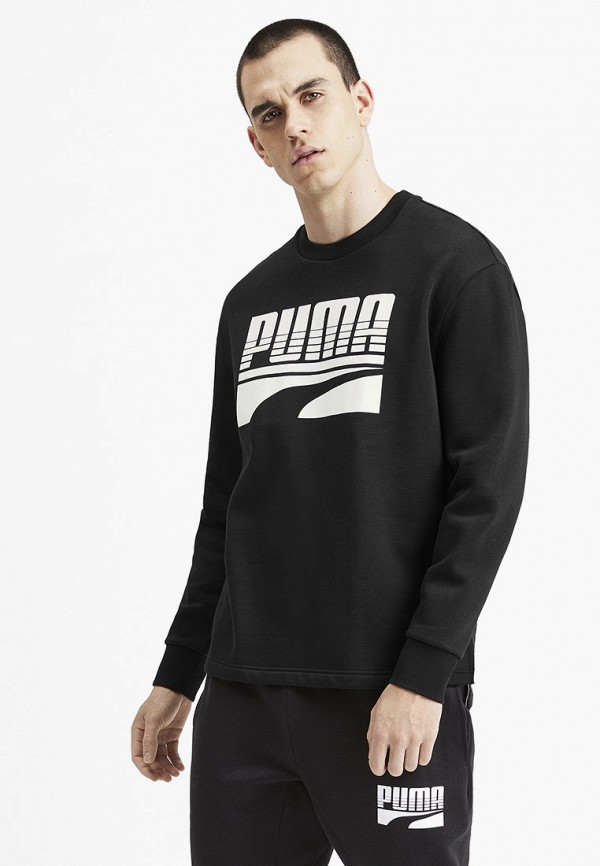 

Свитшот PUMA, Черный, Rebel Bold Crew FL