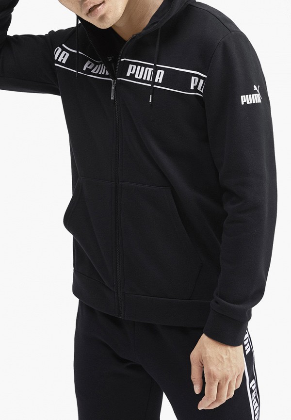 

Толстовка PUMA, Черный, Amplified Hooded Jacket FL