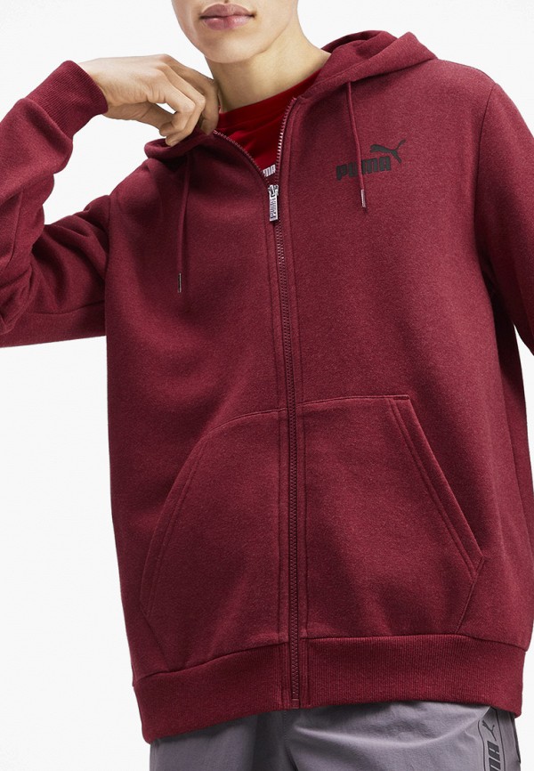 

Толстовка PUMA, Бордовый, ESS+ FZ hoody FL