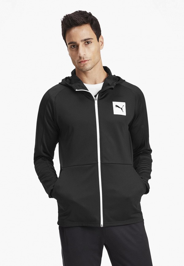 

Толстовка PUMA, Черный, Tec Sports FZ Hoody