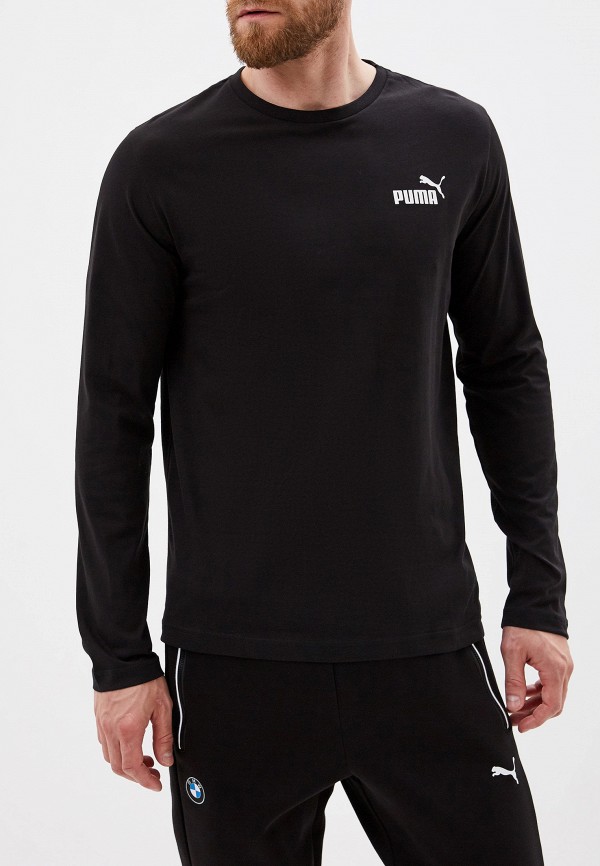 

Лонгслив PUMA, ESS No.1 Logo LS Tee, Черный
