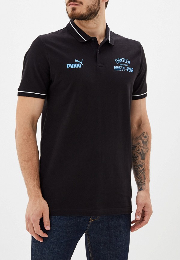 

Поло PUMA, Черный, MCFC Premium Polo