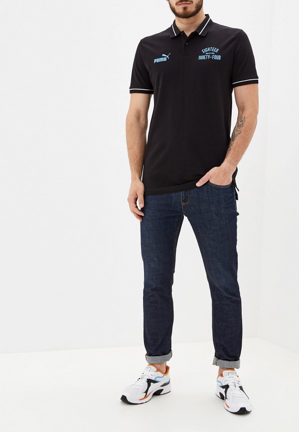 

Поло PUMA, Черный, MCFC Premium Polo