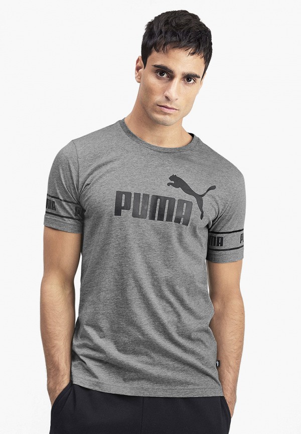 

Футболка PUMA, Серый, Amplified Big Logo Tee
