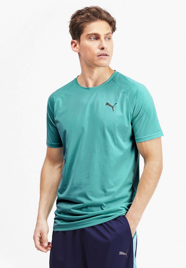 

Футболка спортивная PUMA, Зеленый, PUMA SS Tech Tee