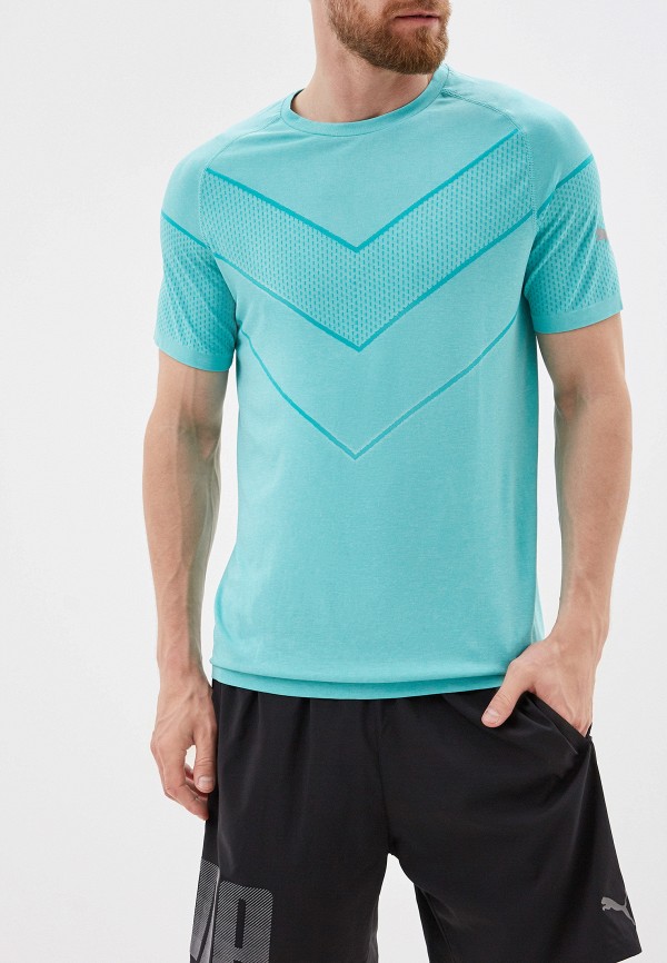 

Футболка спортивная PUMA, Бирюзовый, Reactive evoKNIT Tee