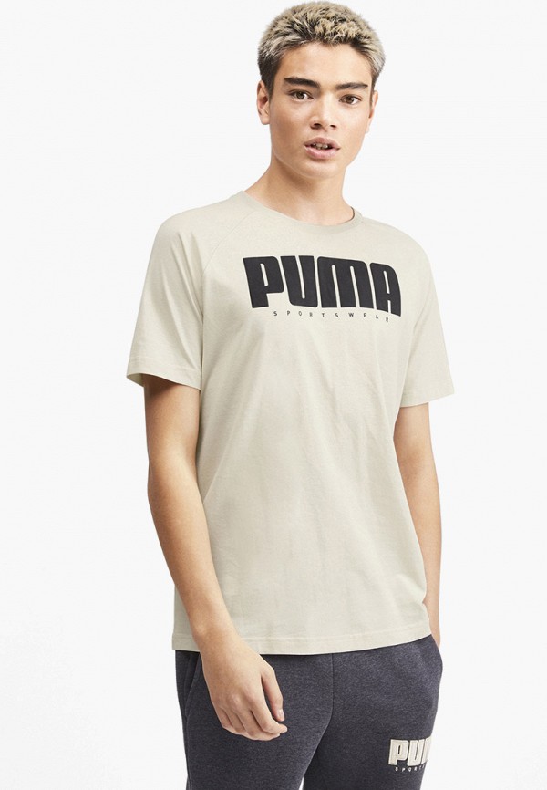 

Футболка PUMA, Бежевый, Athletics Tee