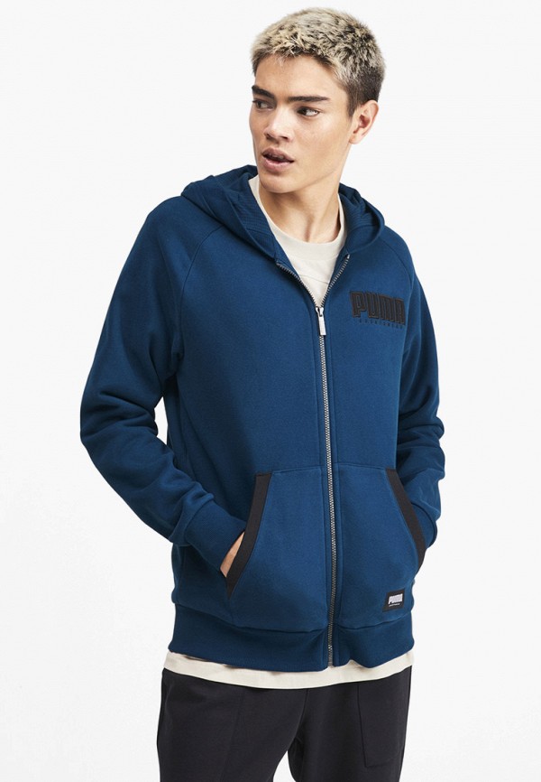 

Толстовка PUMA, Синий, Athletics FZ Hoody FL