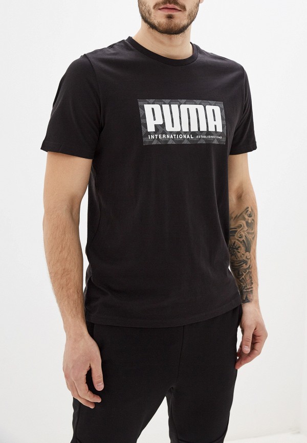 

Футболка PUMA, Черный, Logo AOP Pack Graphic Tee