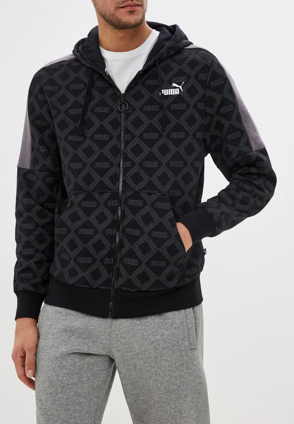 

Толстовка PUMA, Черный, Logo AOP Pack Hoodie FL