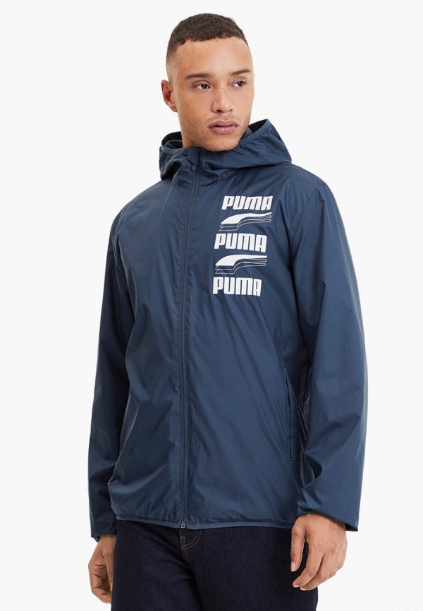 

Ветровка PUMA, Синий, Essentials Rebel Windbreaker