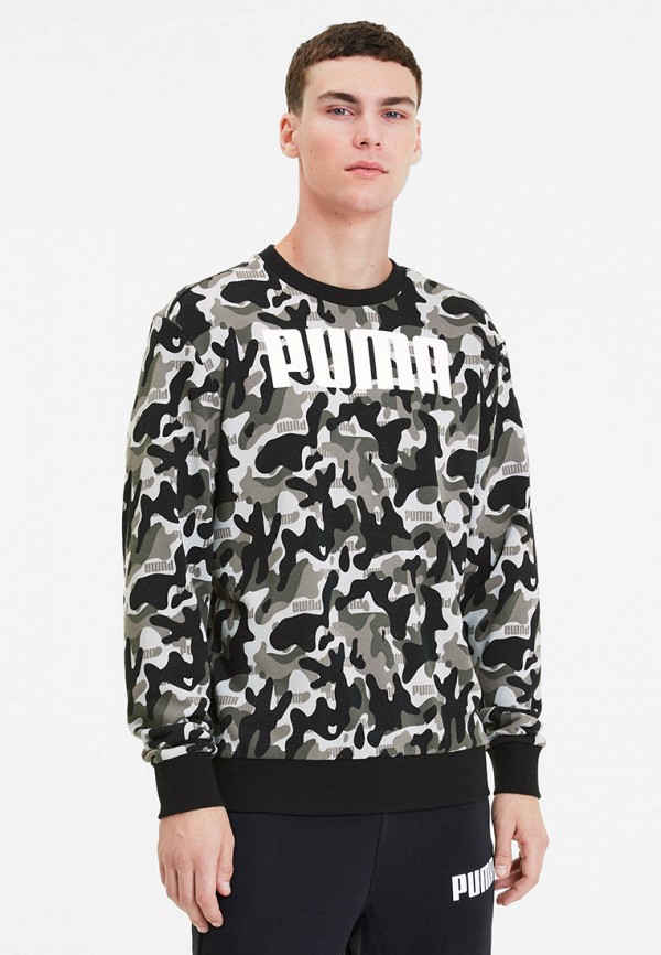 

Свитшот PUMA, Серый, Rebel CAMO Crew TR