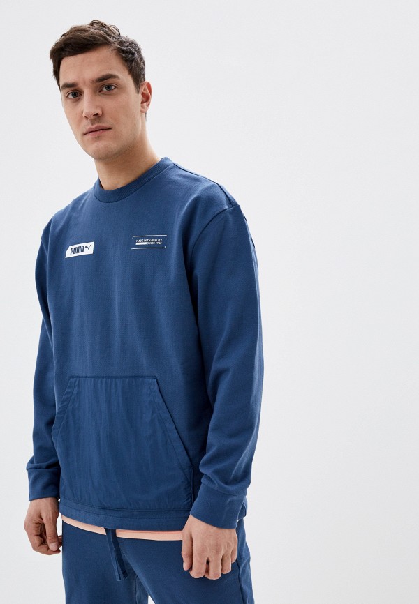 

Свитшот PUMA, Синий, NU-TILITY Crew