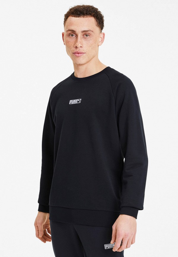 

Свитшот PUMA, Черный, Classics Logo N.2 Crew