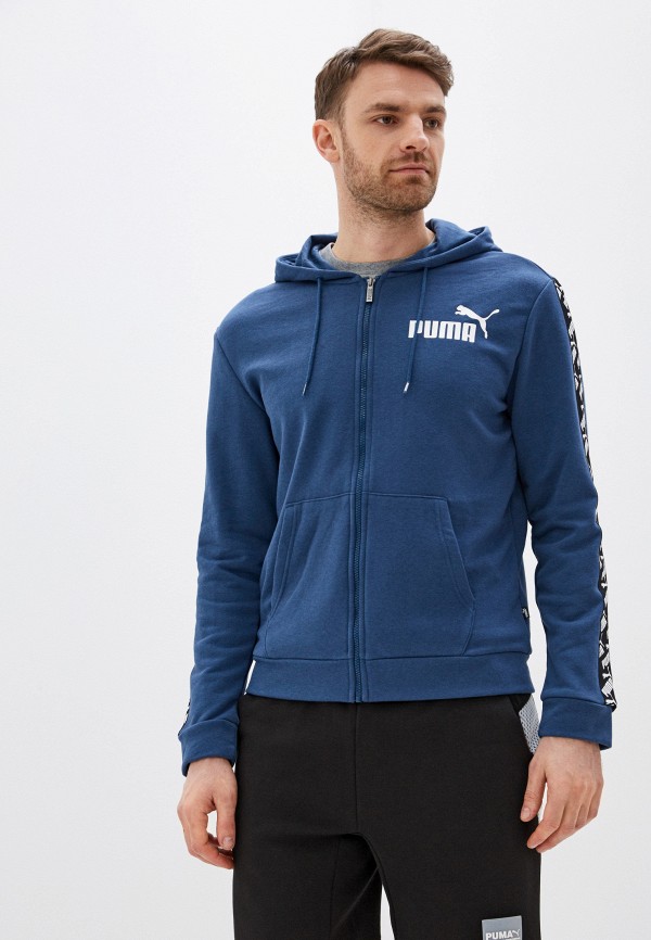 

Толстовка PUMA, Синий, AMPLIFIED Hooded Jacket TR