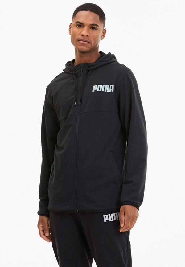 

Толстовка PUMA, Черный, Collective Warm up Jacket