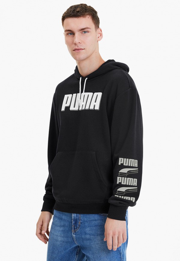 

Худи PUMA, Черный, REBEL Bold Hoody TR