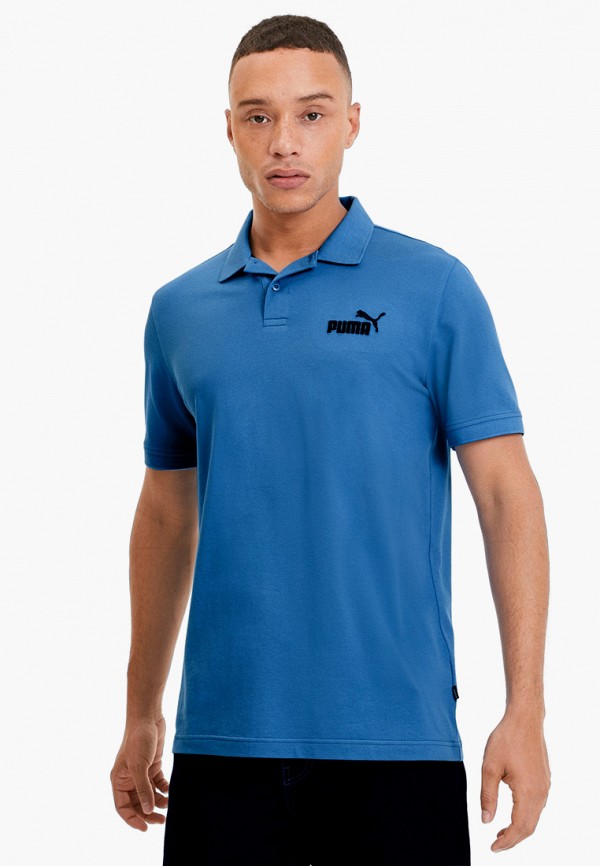 

Поло PUMA, Синий, Essentials Pique Polo