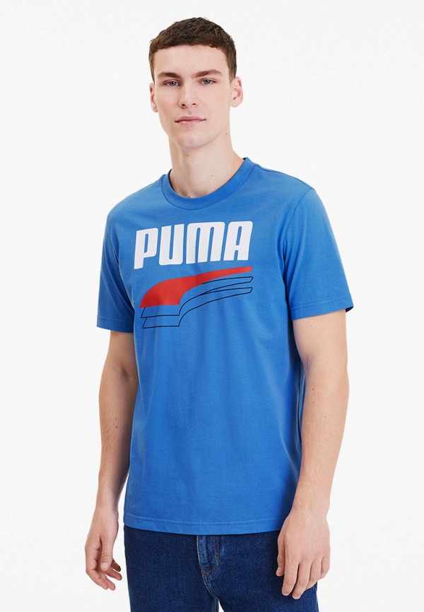 

Футболка PUMA, Синий, REBEL Bold Tee