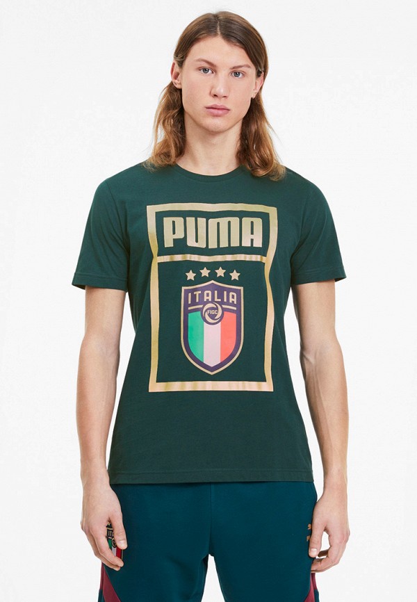 

Футболка PUMA, Зеленый, FIGC PUMA DNA Tee