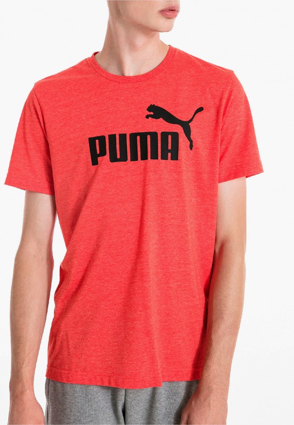 

Футболка PUMA, Красный, Essentials+ Heather Tee