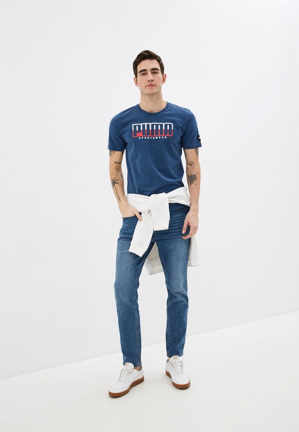 

Футболка PUMA, Синий, PUMA PU053EMIGZJ2