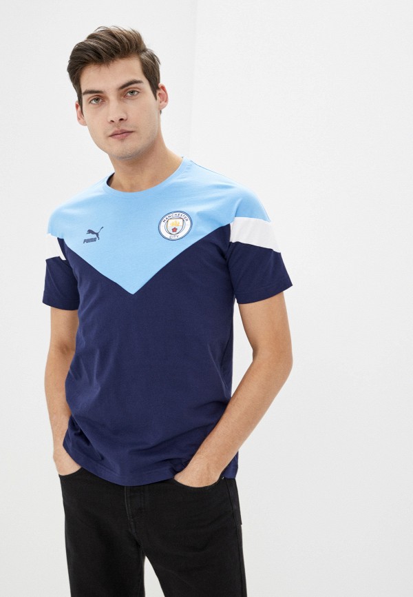 

Футболка PUMA, Синий, MCFC Iconic MCS Tee