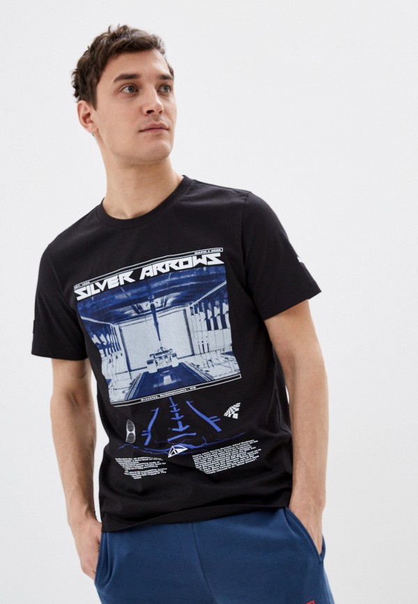 

Футболка PUMA, Черный, MAPM GRAPHIC TEE 2