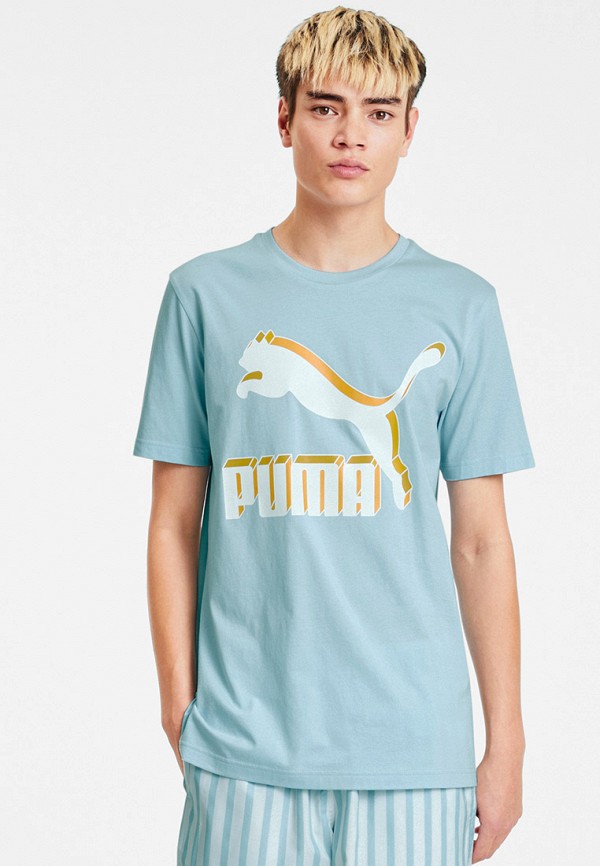 

Футболка PUMA, Голубой, Classics Logo Tee