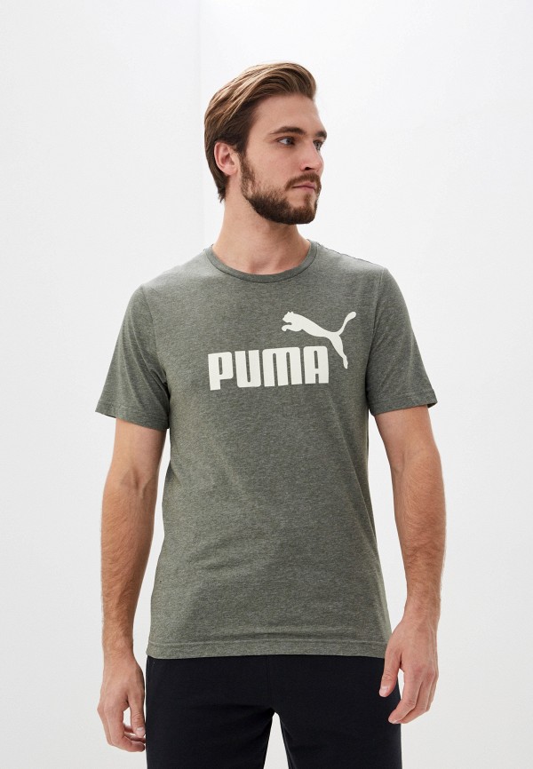 

Футболка PUMA, Зеленый, ESS+ Heather Tee