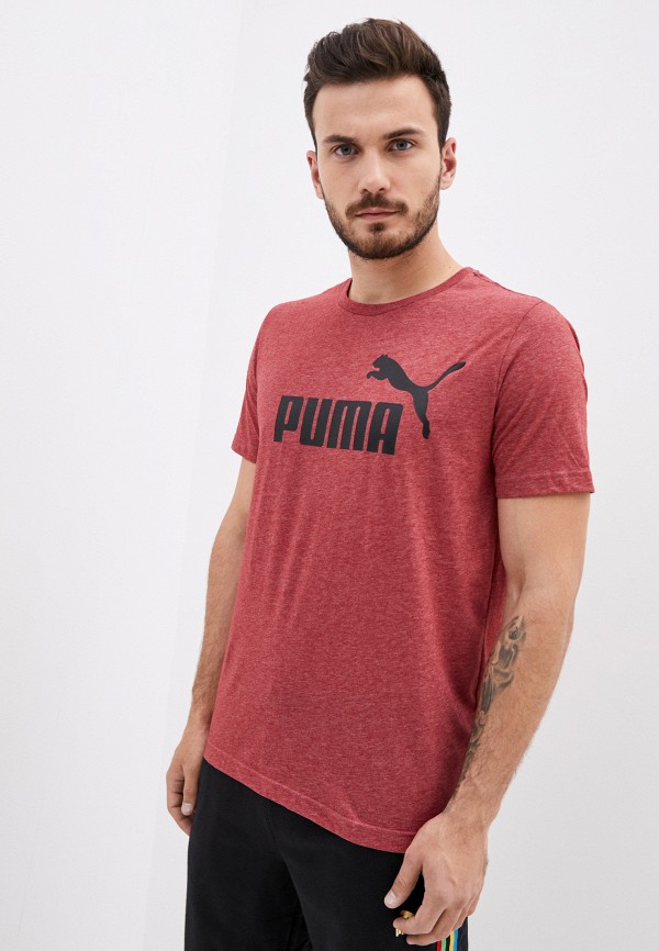 

Футболка PUMA, Красный, ESS+ Heather Tee