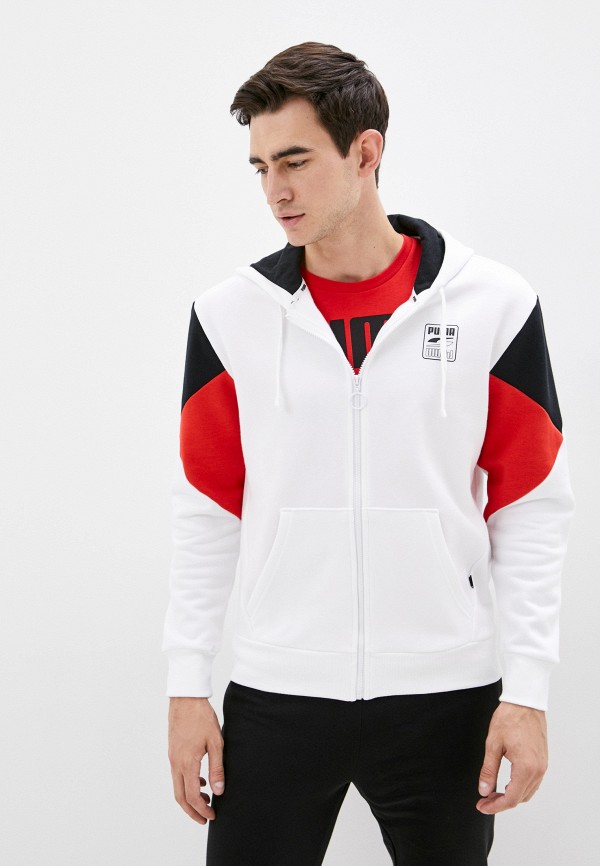 

Толстовка PUMA, Белый, Rebel FZ Hoodie