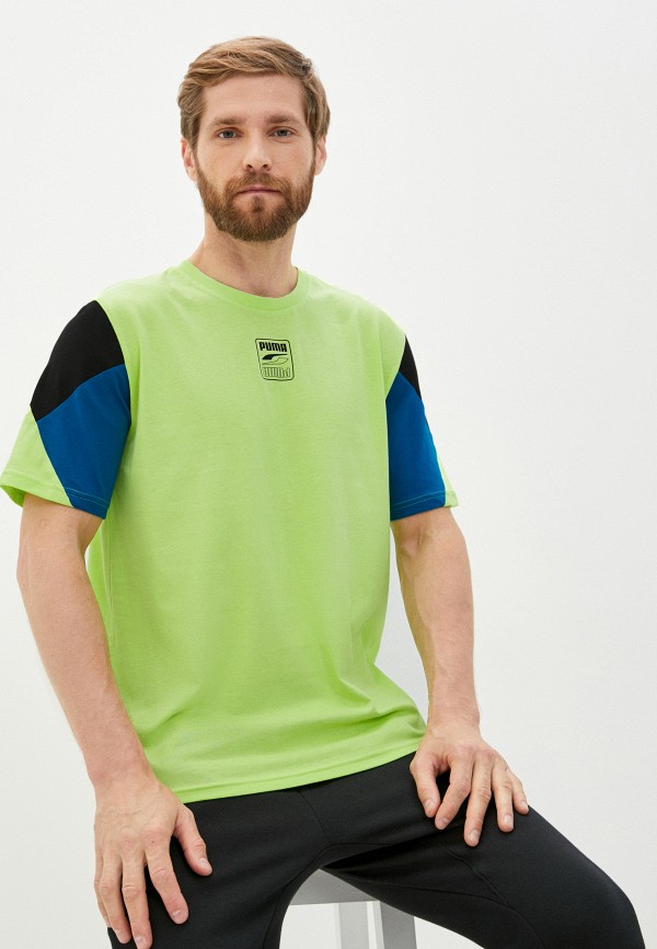 

Футболка PUMA, Зеленый, Rebel Advanced Tee