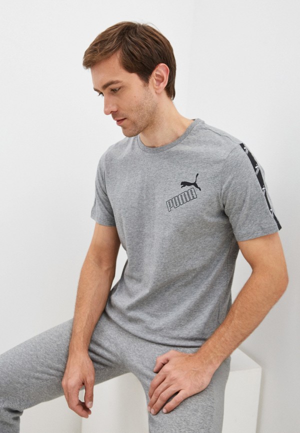 

Футболка PUMA, Серый, AMPLIFIED Tee