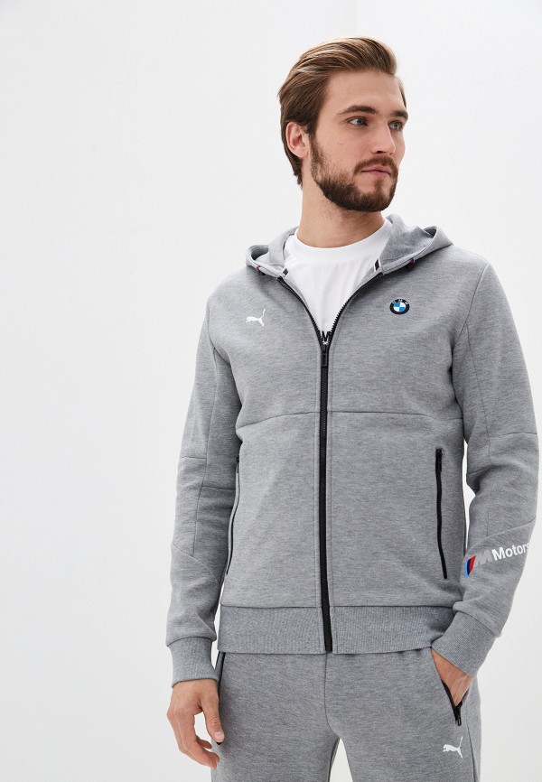 

Толстовка PUMA, Серый, BMW MMS Hooded Sweat Jacket
