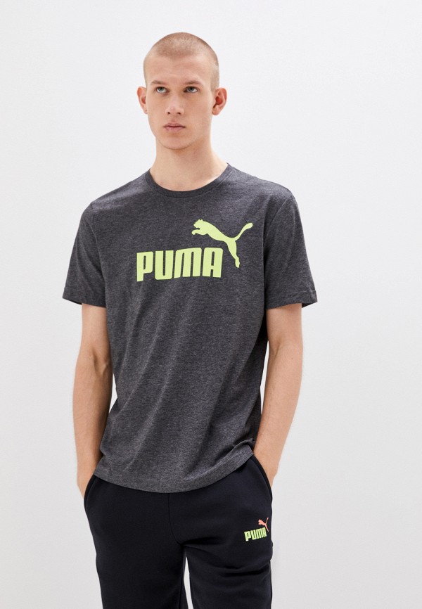 

Футболка PUMA, Серый, Essentials+ Heather Tee