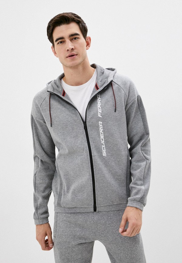 

Толстовка PUMA, Серый, Ferrari Race Hdd Sweat Jkt