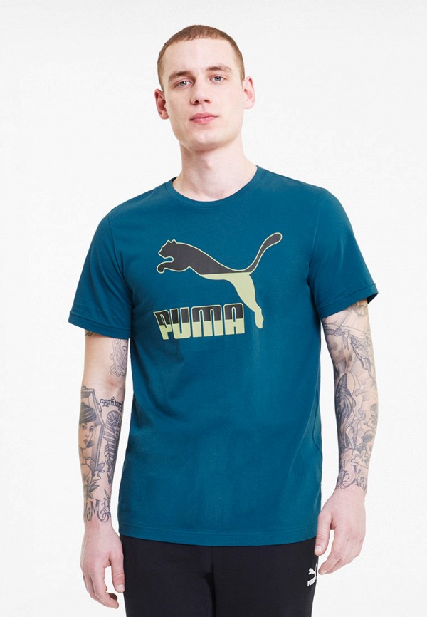 

Футболка PUMA, Синий, Classics Logo Tee